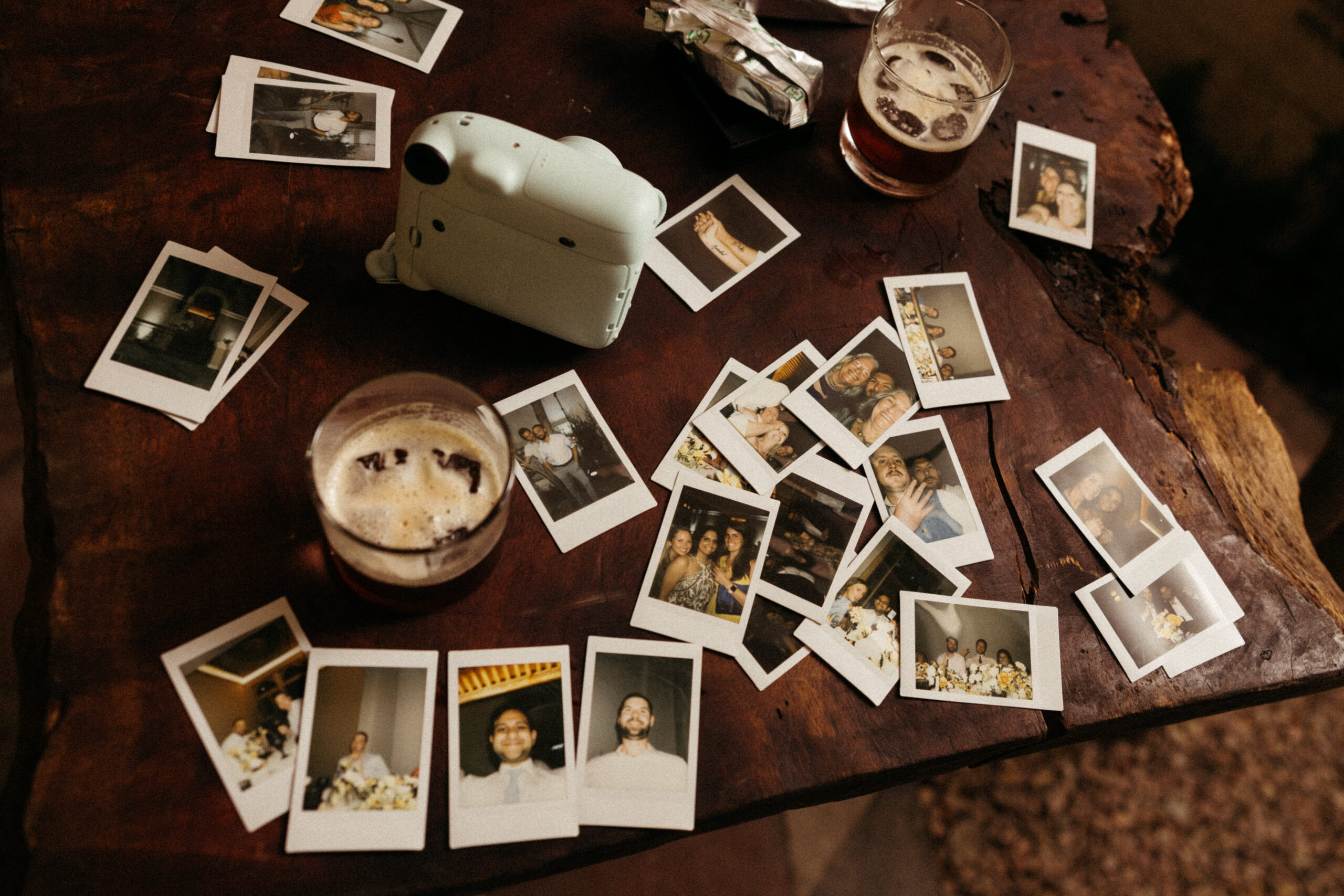 instant film for wedding day in Mexico!