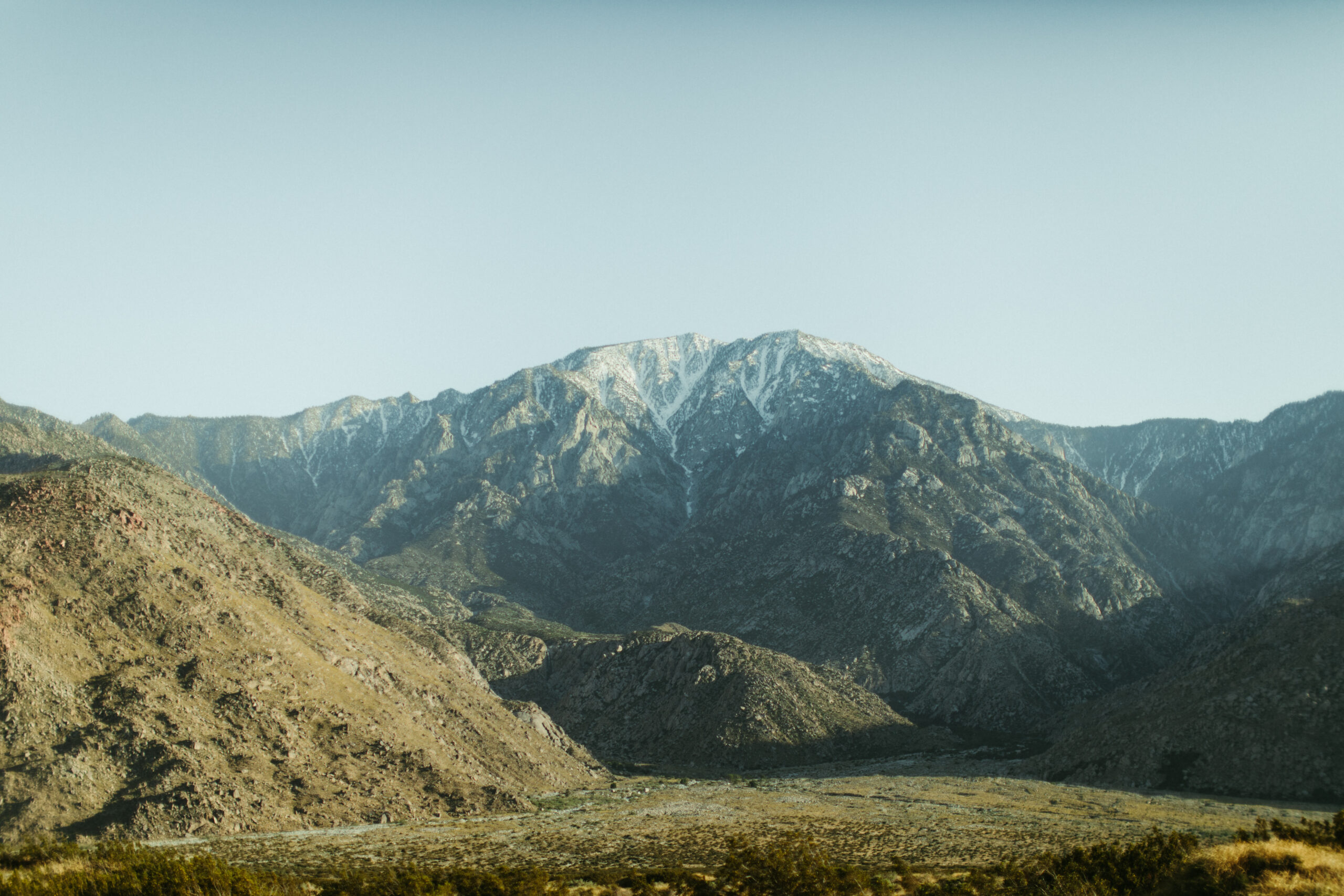 stunning mountain photo from California 