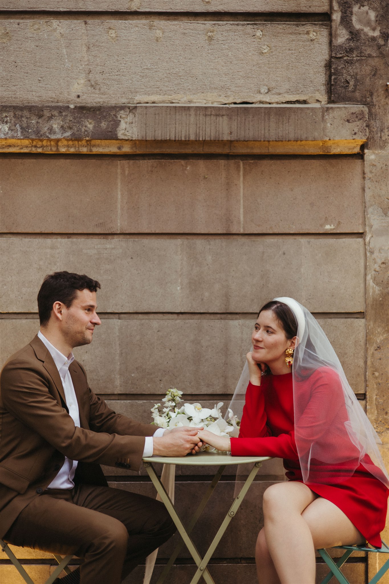  stunning bride and groom pose in Mexico City after their elegant destination elopement