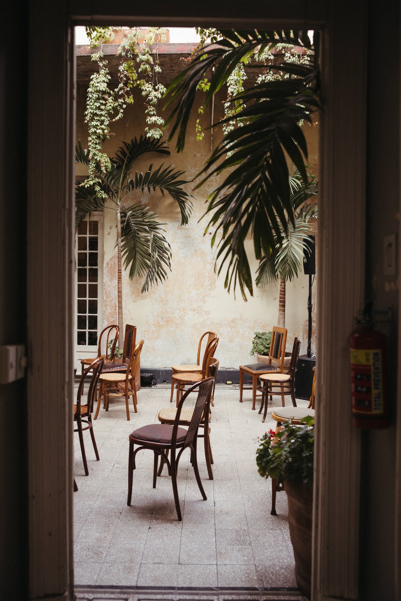 beautiful wedding decor from a colorful Mexico City wedding