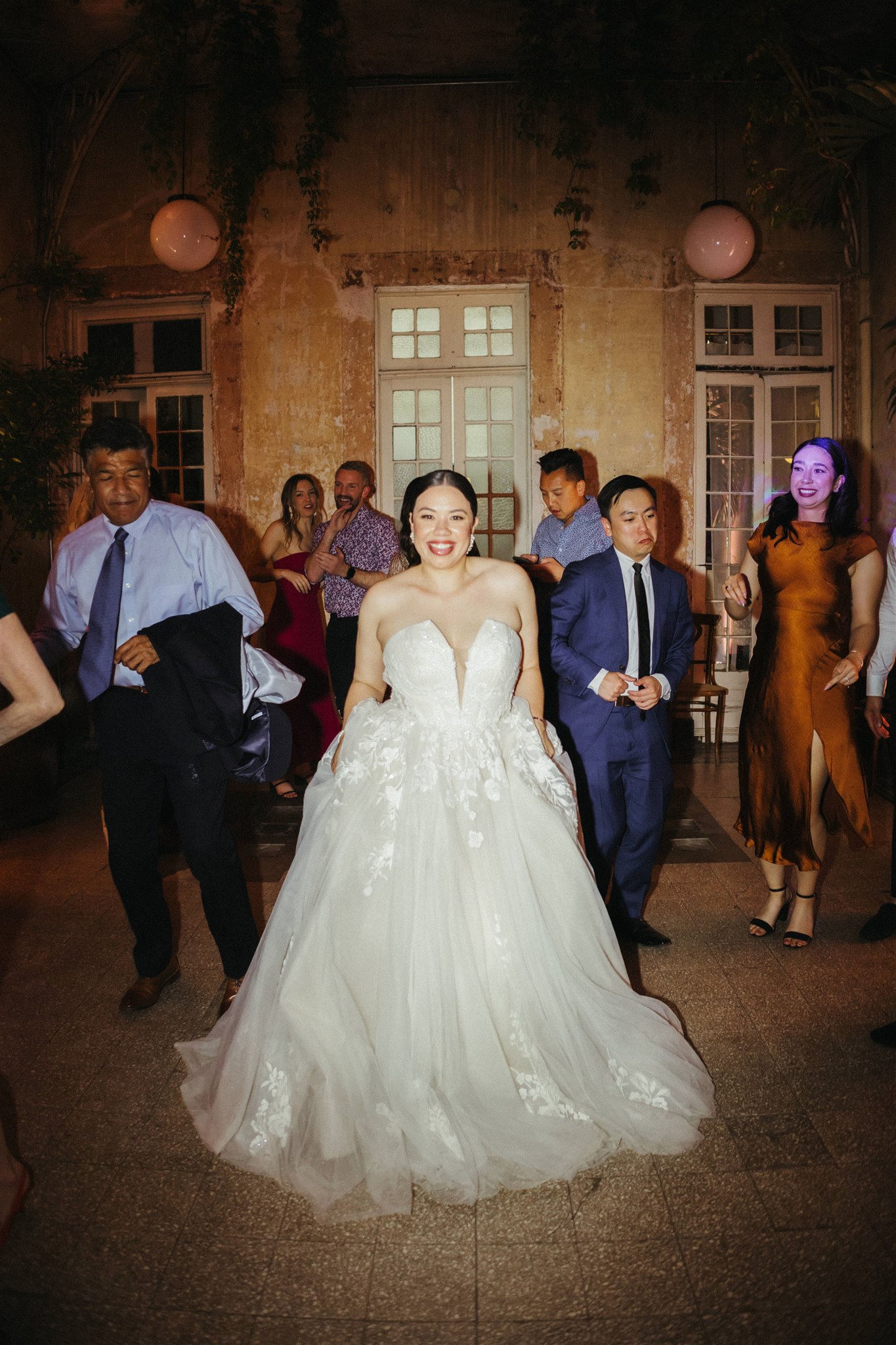 documentary style wedding reception photos from a colorful wedding in Mexico City