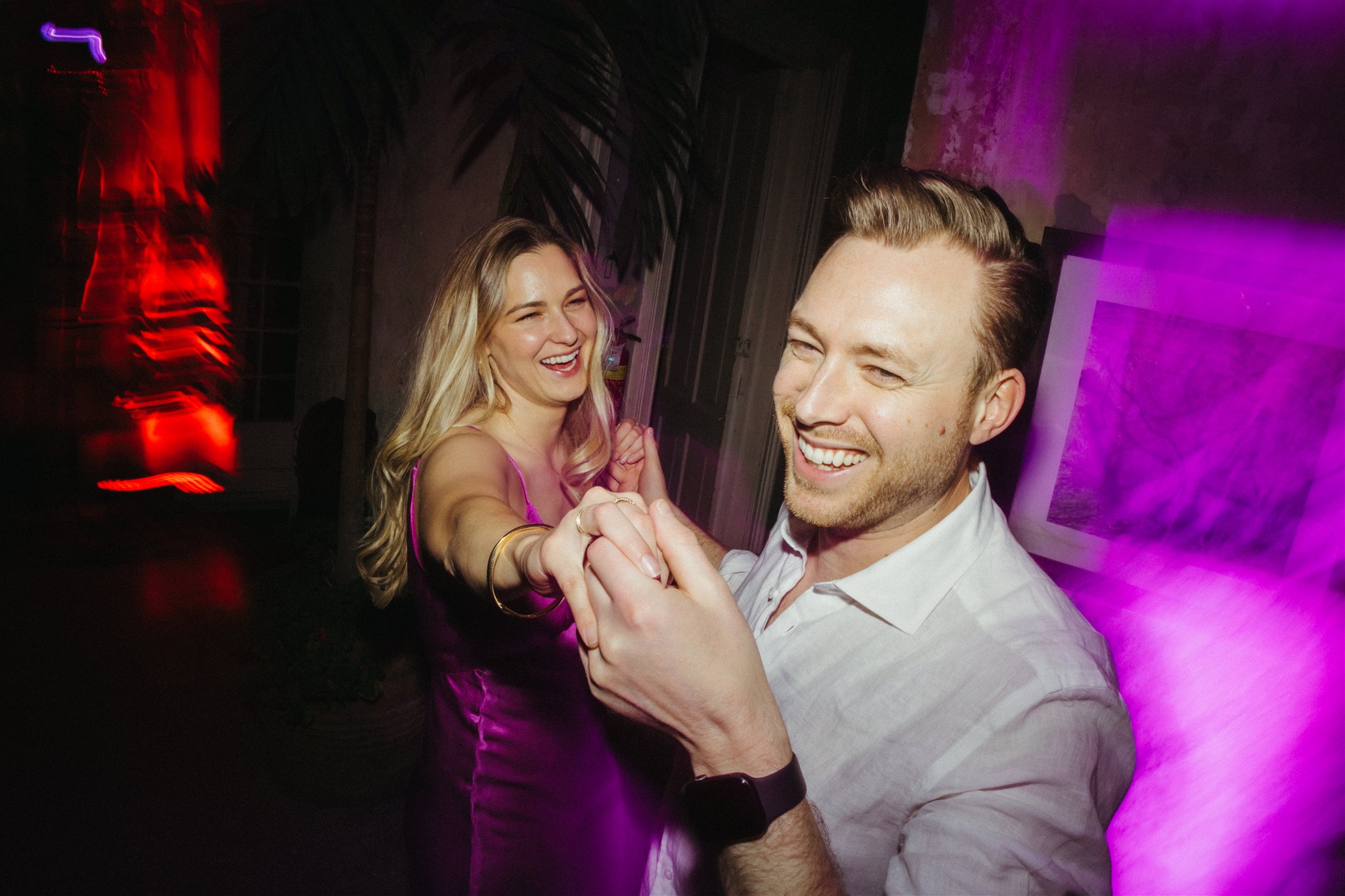 documentary style wedding reception photos from a colorful wedding in Mexico City