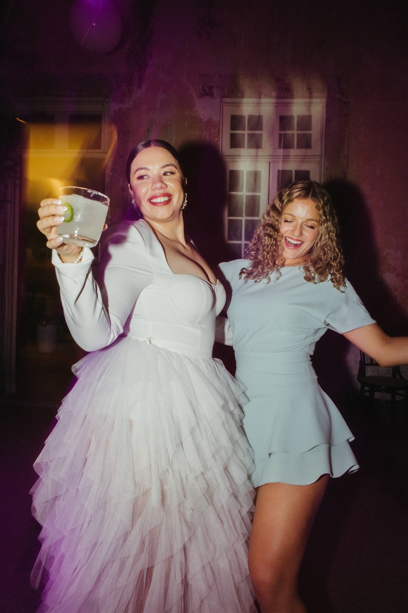 documentary style wedding reception photos from a colorful wedding in Mexico City