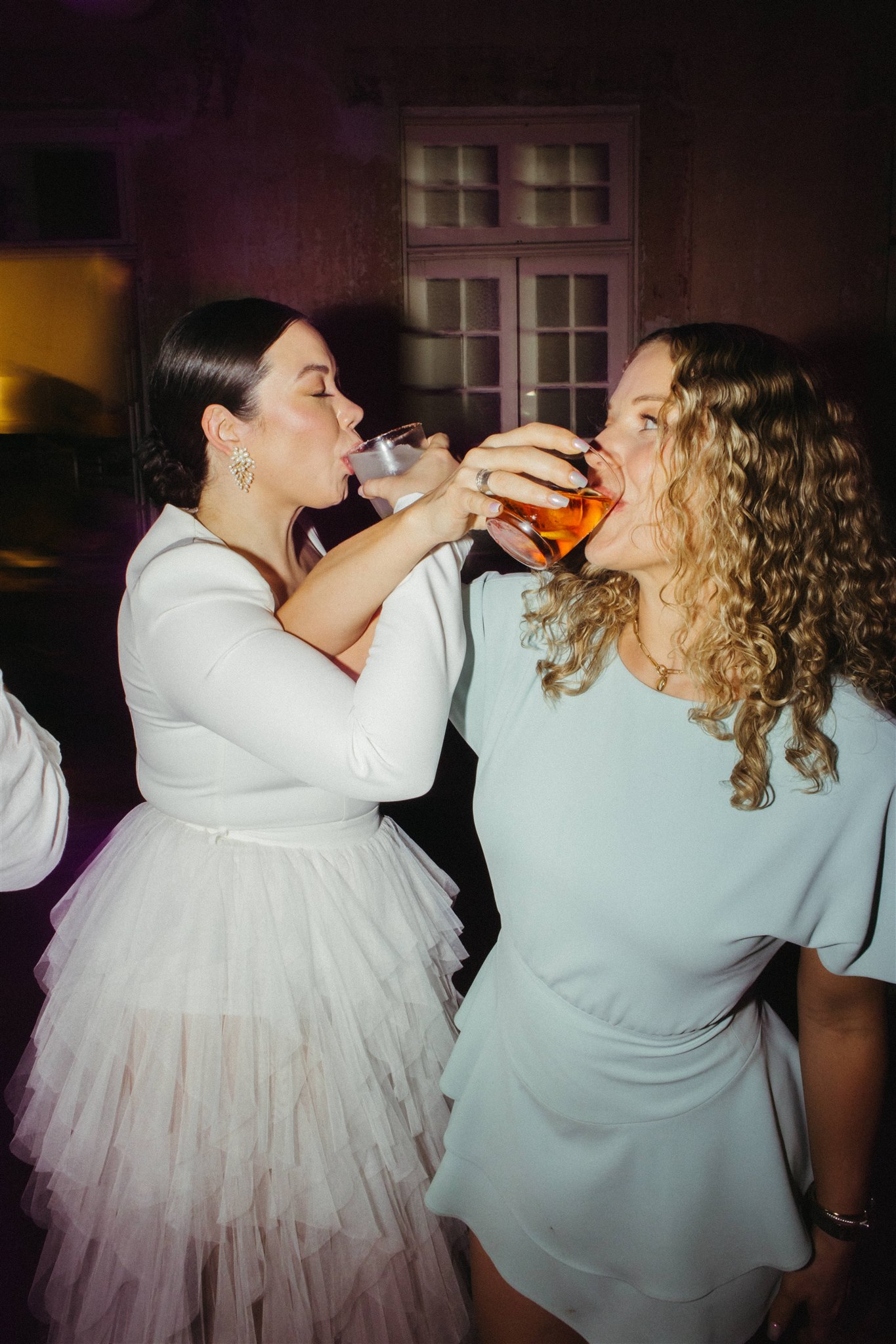 documentary style wedding reception photos from a colorful wedding in Mexico City